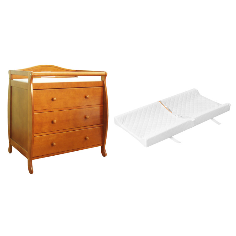Harriet Bee Graeff Changing Table Dresser with Pad Wayfair